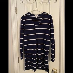Old Navy striped tunic sweater